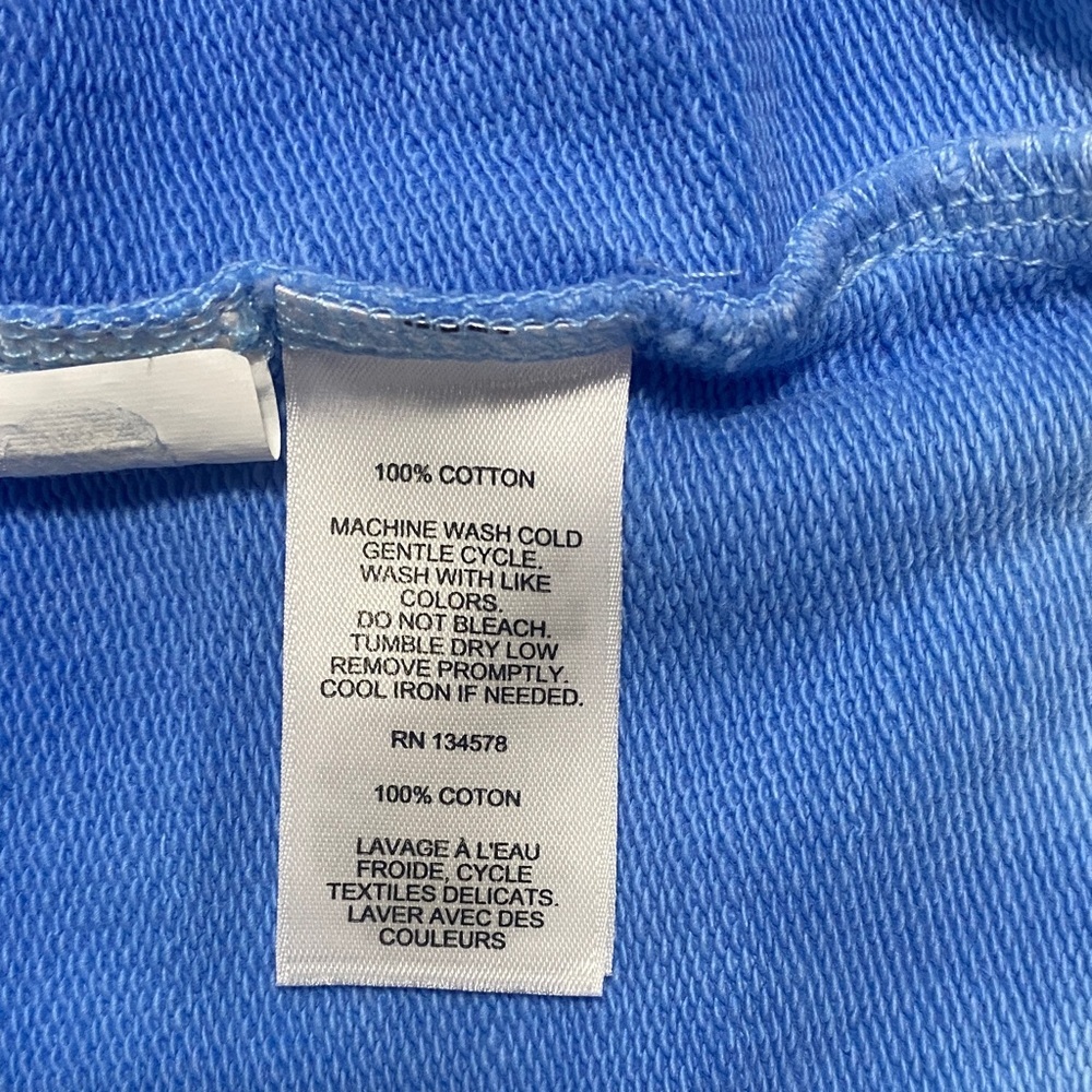 Vineyard Vines Light Blue Tie-Dye Hoodie Size S 100% Cotton - Picture 16 of 16